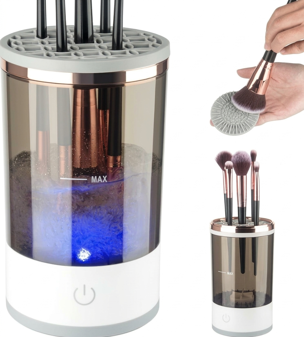 Automatic Multi Brush Cleaner | جهاز تنظيف الفرش الأوتوماتيكي متعدد الاستخدامات