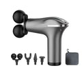 Electric double muscle massager gun dual head
جهاز مساج عضلات كهربائي مزدوج الرأس