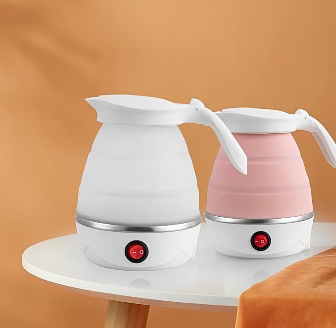 Foldable portable electric kettle for travel
غلاية كهربائية محمولة قابلة للطي للسفر