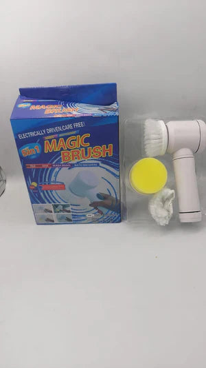 Cleaning Magic Electric Brush (5-in-1) – Multi-Purpose فرشاة كهربائية سحرية للتنظيف 5 في 1 – متعددة الاستخدامات